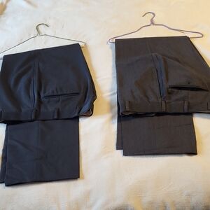 2 pair Brooks Brothets dress pant size 34X32